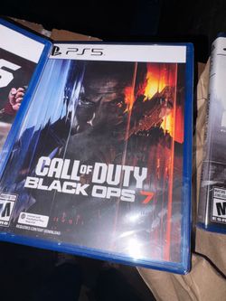 New Call of Duty BlackOps 7 PS5