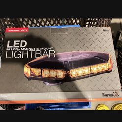 Led 30 LEDs Magnetic Mount Lightbar Warning Lights