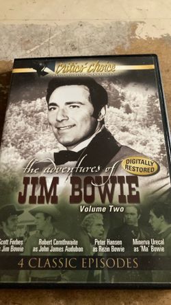 The adventures of Jim Bowie volume two DVD