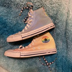 Converse All Star High Tops Rainbow Colors