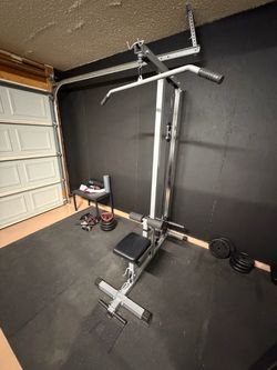 Lat Pulldown Cable Machine, multifunctional cable machine with seat