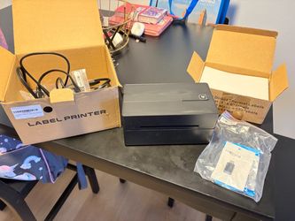 Bluetooth wireless label printer