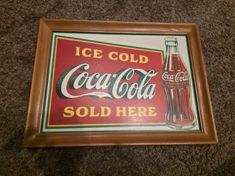 Vintage Coca Cola sign
