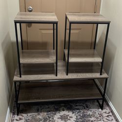 SET OF 3 COFFEE TABLES 