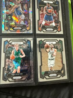4 basketball cards not graded