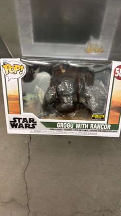 Funko Pop Star Wars grogu with rancor exclusive