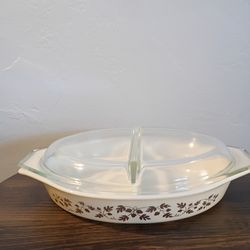 Pyrex Divided Casserole dish