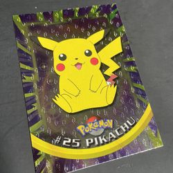 Speckled limited edition Topps pikachu Pokemon card
