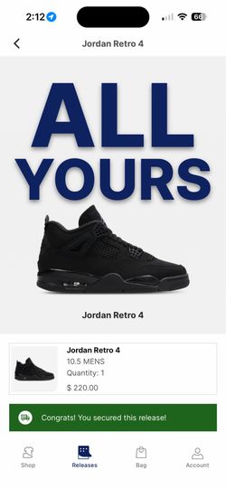 Jordan 4 black cat