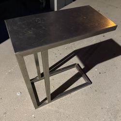 Small Metal Side Table 