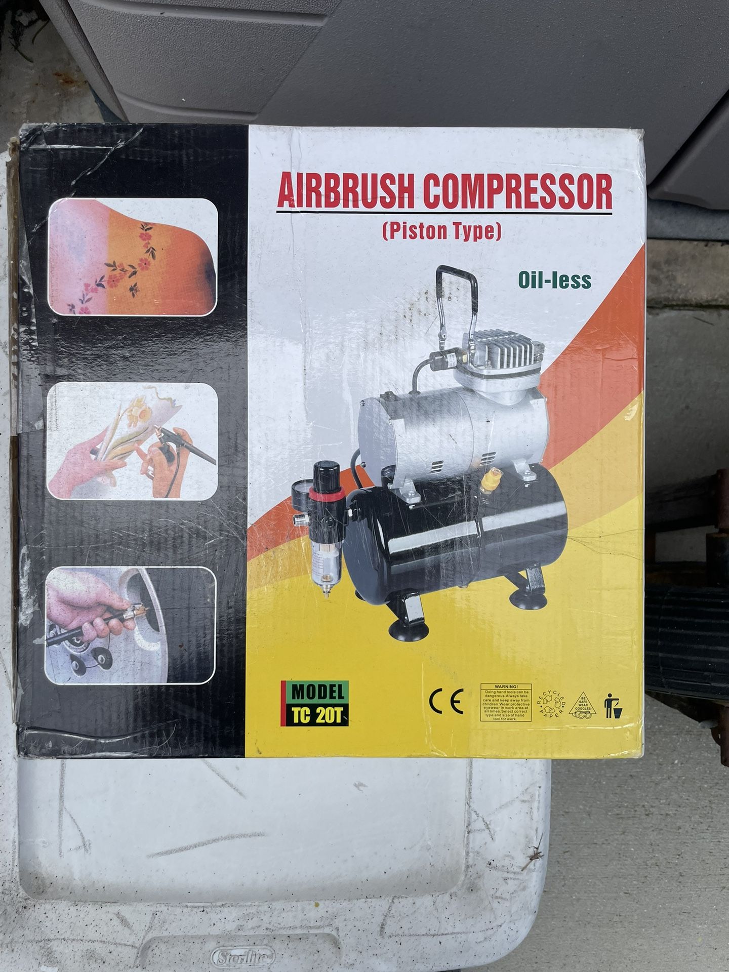 Air Compressor And Air Brush 