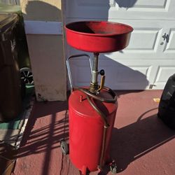 Portable Oil Drain Tank 