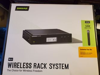 BRAND NEW Shure BLX24R/SM58 Wireless Handheld Microphone System - H11 Band