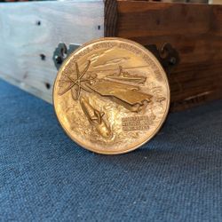 U.S. Navy Bicentennial Bronze Medal 3 Inch