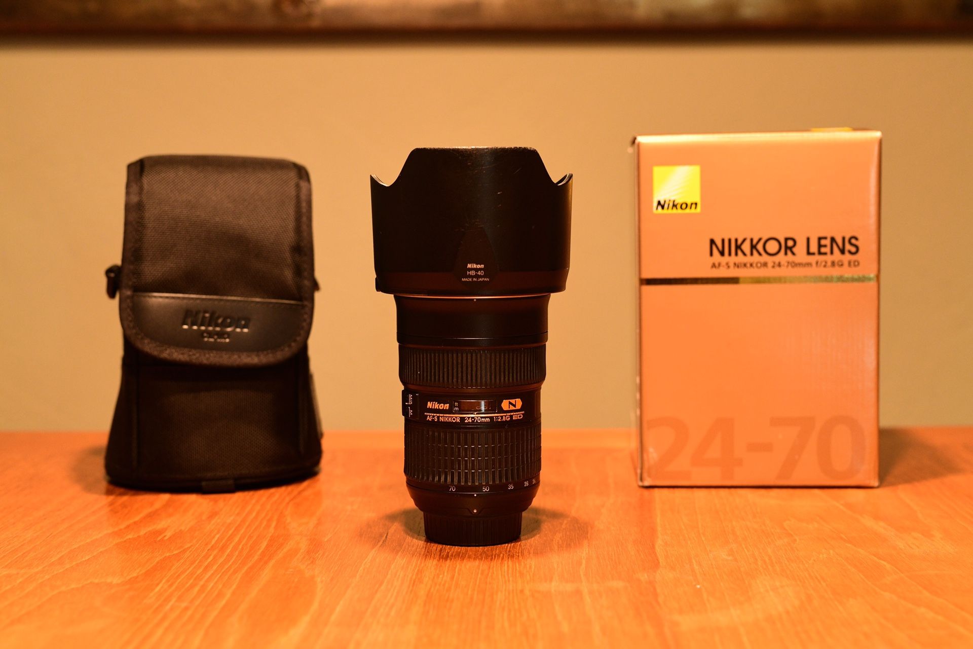 AF-S Nikkor 24-70 f/2.8G ED Lens