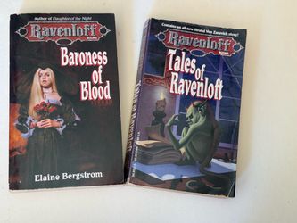 Ravenloft Paperback Books Lot of 2 first editions