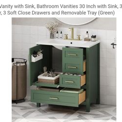 Bathroom Vanity 30 Inch 