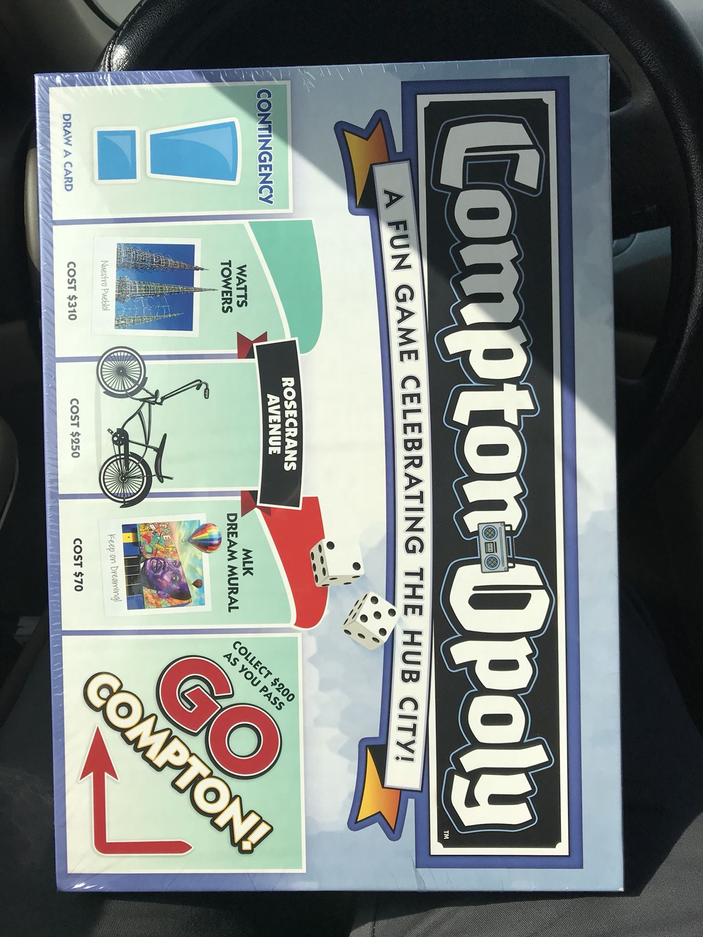 Compton monopoly board game brand new