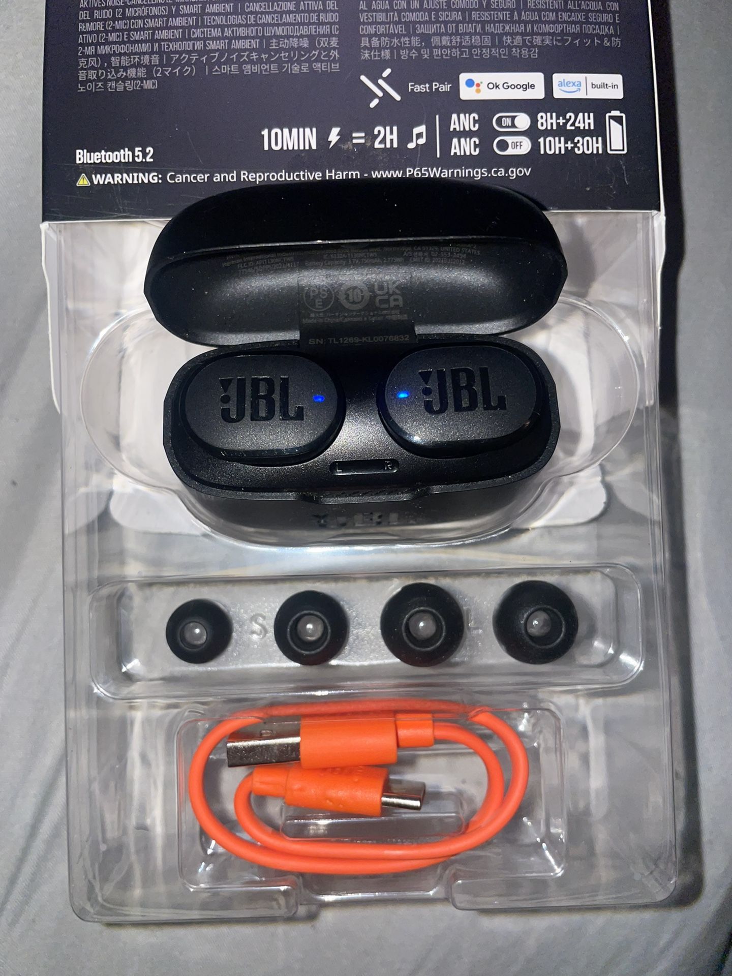 JBL Noise Cancelling Earbuds