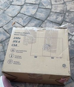 Tankless Electric Water Heater 240v
