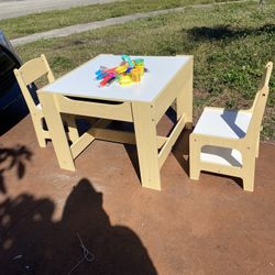 Activity Table And 2 Chairs 