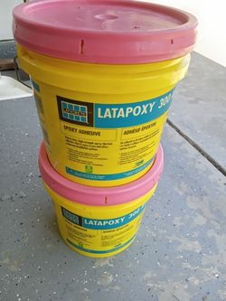 Laticrete Latapoxy 300 Adhesive $50 for each one