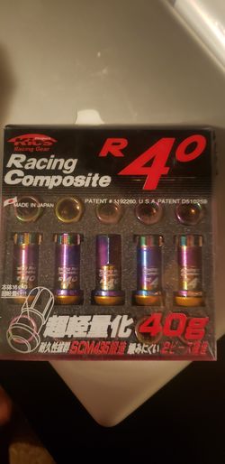 Project Kics Racing R40 Neo Chrome Lug Nuts M12 1.25