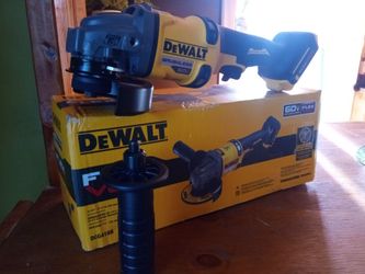 DeWalt.  60v flexvolt.    Grinder.    Iclu.   Guard.  Handle.   Blade