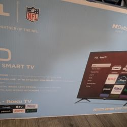 32" TCL Roku Smart TV