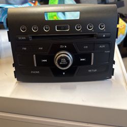 2013 Honda CRV OEM Radio 