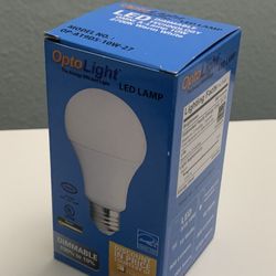 (new) LED Dimmable Light Bulb 800 Lumens 10 Watt=60 Watt 3000K 