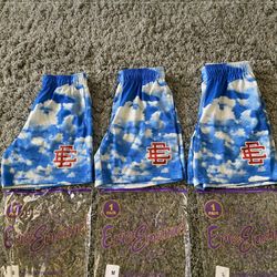 Eric Emanuel EE Basic Shorts Sky Blue Sizes S, M, L