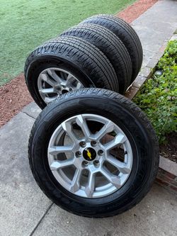 Chevy Silverado wheels and tires gmc sierra Denali avalanche