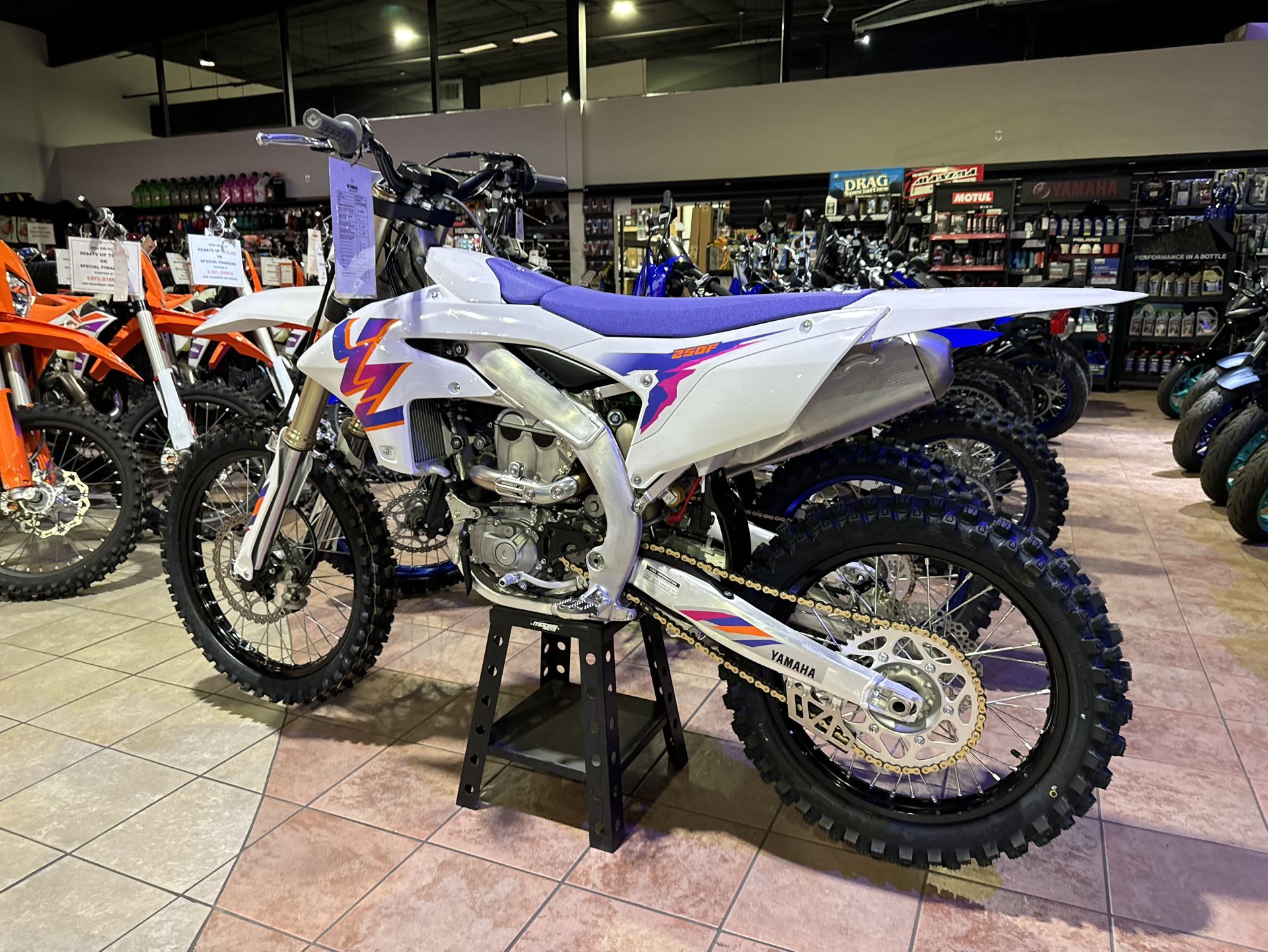 2024 yamaha yz250 50th anniversary edition