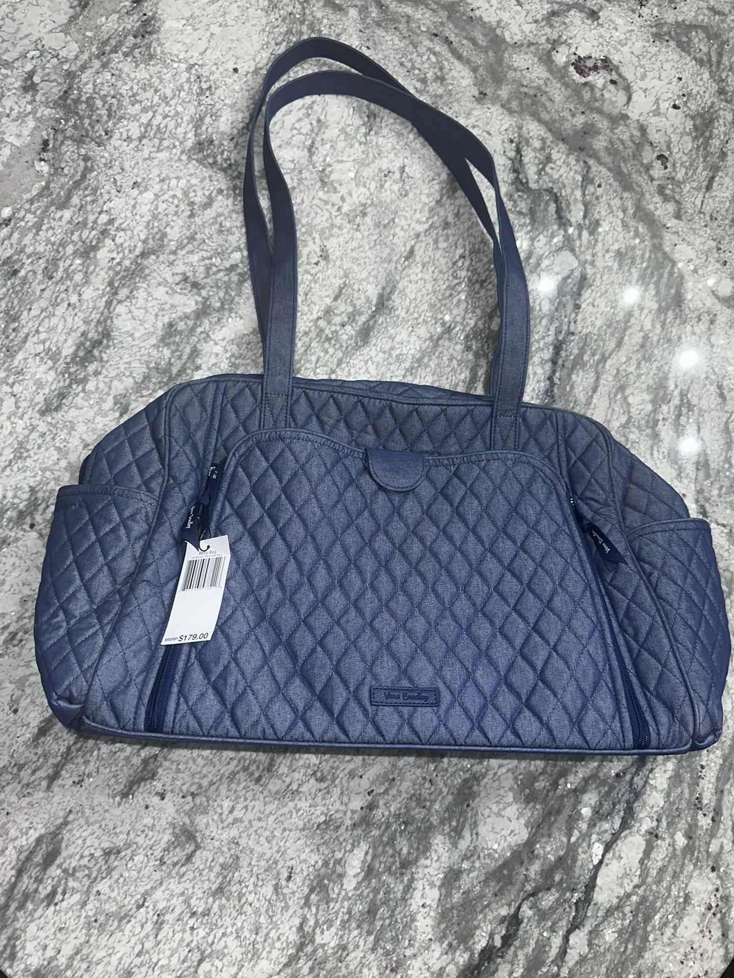 Vera Bradley Baby Diaper Bag Purple Color 