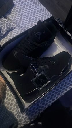 Black cat Jordan 4 size 8.5 with box