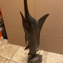 Marlin Fish , Sculpture 3 Feet