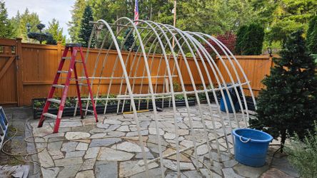Green house frame