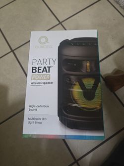 Party beat power speaker