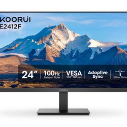 KOORUI   E2412F   23.8”-inch   VA FHD   100Hz   Business   Monitor