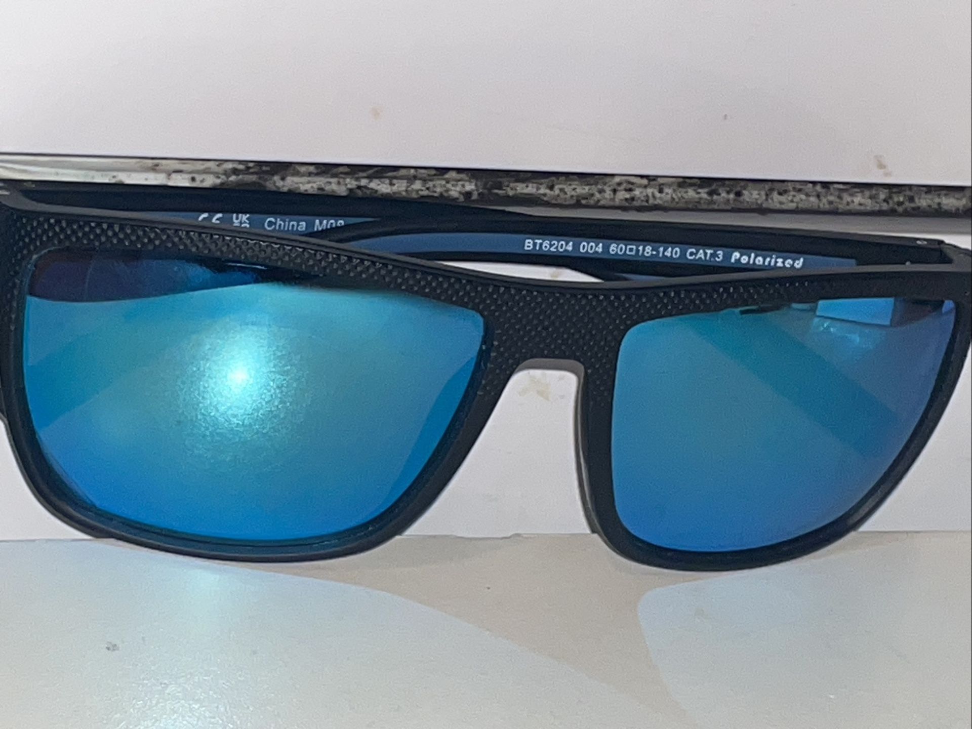 Zenottic Polarized Sunglasses BT6204 004. Black /blue Lens