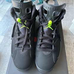 Jordan 6 Electric Green Sz 10 