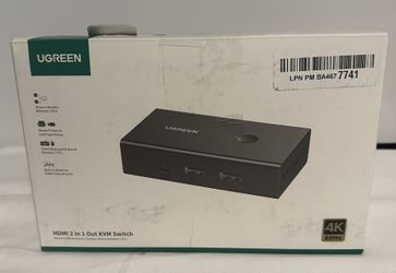 UGREEN HDMI 2 in 1 Out KVM Switch