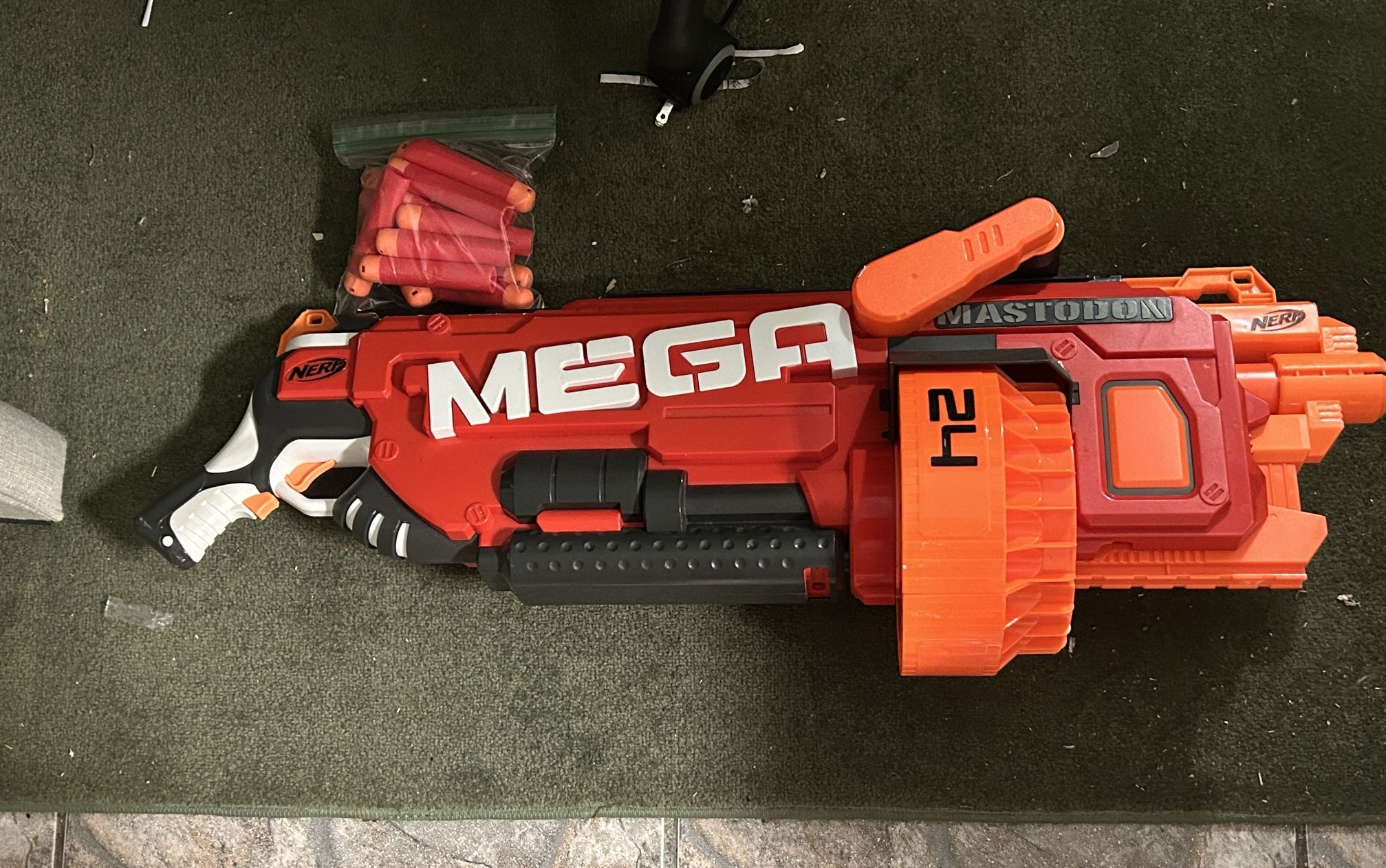 Red Mega Nerf Gun