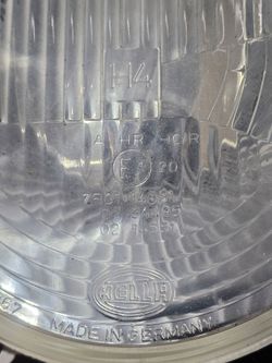 Vw mk2 single round headlight