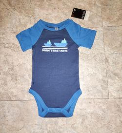 Oaki doki baby boy new onesie