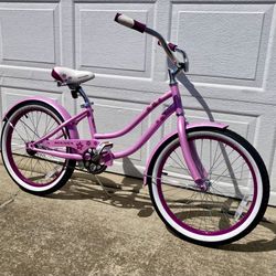 🌸 Girls Beach Cruiser Bike. 20” Tires 