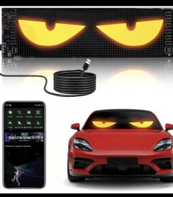 LED Matrix Pixel Panel Scrolling Bright Advertising Sign USB 5V size 6.81”-2.76”