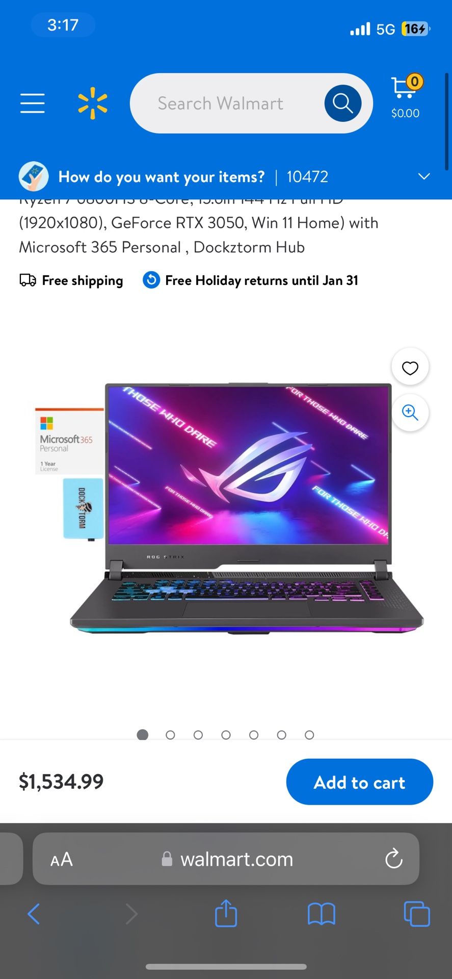 3050 Gaming Laptop 