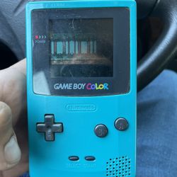 Game Boy Color With Wario World 3 
